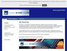 Tablet Screenshot of nc-point.fi